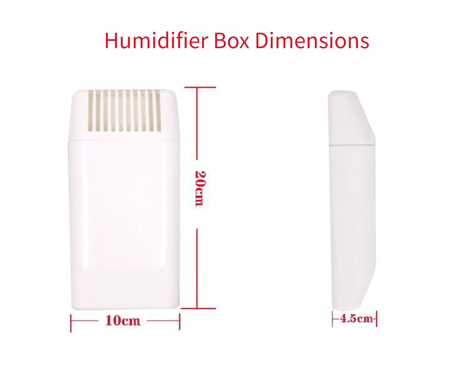 White ABS Radiator Humidifier Silent No Fog Air Moisturizer For Home Heating System Fireplace Stove Accessories