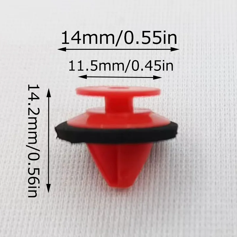 20 Stück dekorative Clip-Schnallen für vordere und hintere Kotflügel und Radkästen für Alfa Romeo Stelvio Autoteile – Detail 5