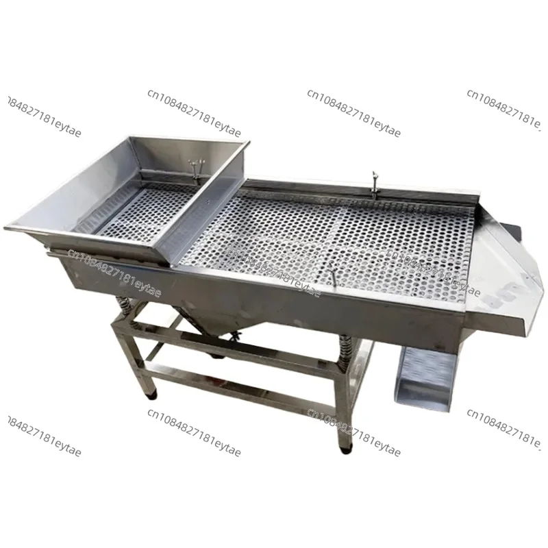 Vibrating Screen Small Industrial Stainless  Linear Electromechanical Dynamic Vibration Sieve Sand Sieve Powder Sieve Machine