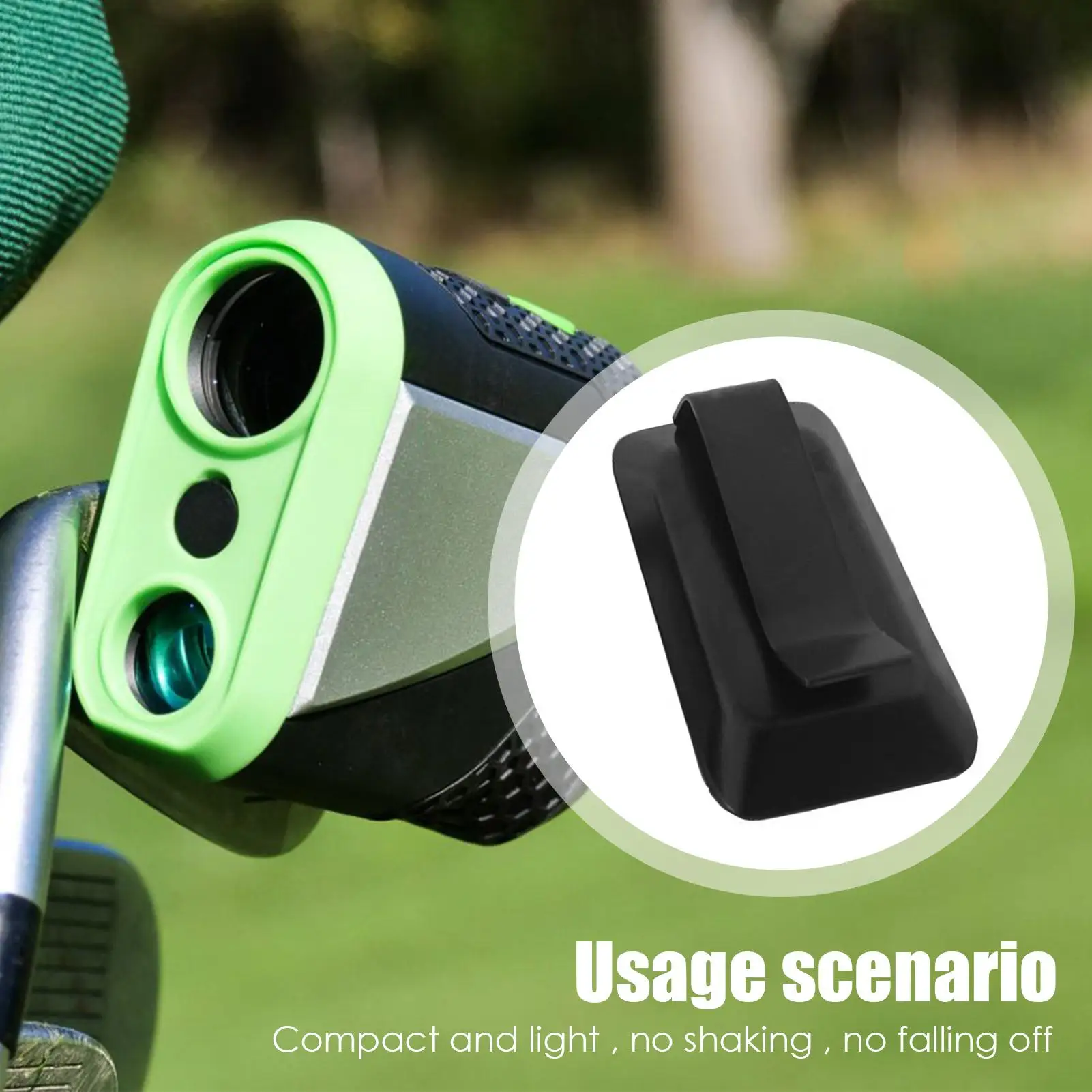Golf Rangefinder Magnetic Belt Clip Ball Bag Buckle Waist Clip Lightweight Portable Golf Accessories