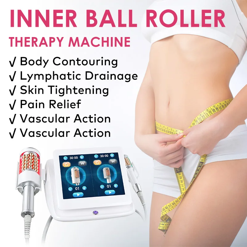360 Degree Endo Inner Roller Cellulite Reduce Massage Machine Body Sculpting Lymphatic Drainage Skin Tightening Slimming Machine