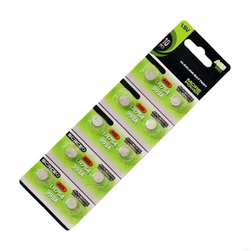 Alkaline Button Cell Battery AG0 AG1 AG2 AG3 AG4 AG5 10PCS For Clock Remote Control Electronic Scale Small Devices Stable Power