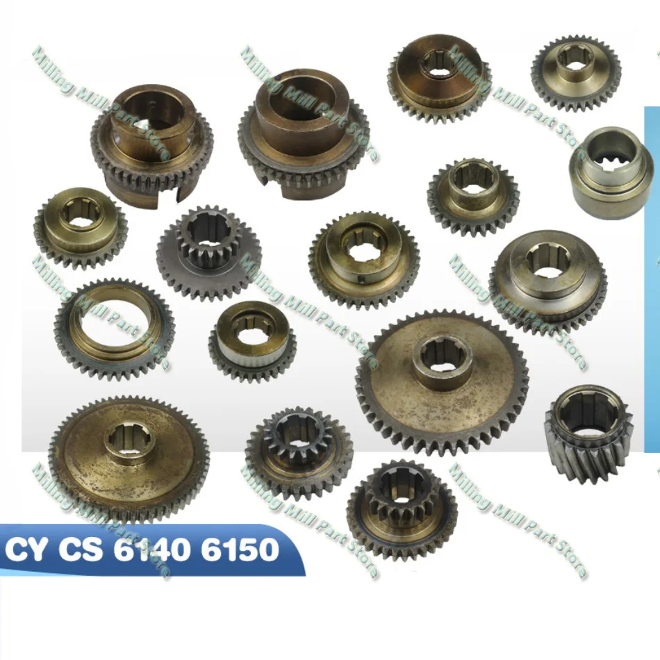 CY6140 CY6150 CS6140 CS6150 Clutch Double Gears Helical Gear Lathe Accessories