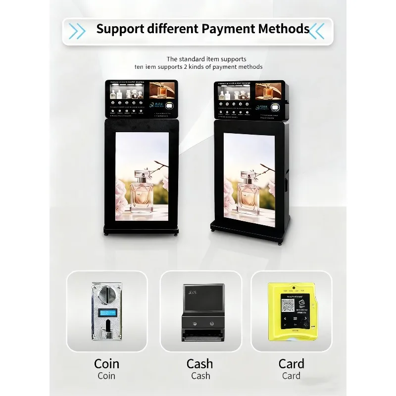 Small Cologne Vending Machine Sprayer Wall Mounted Perfume Spray Cologne Vending Machine Version Perfume Vending Machine