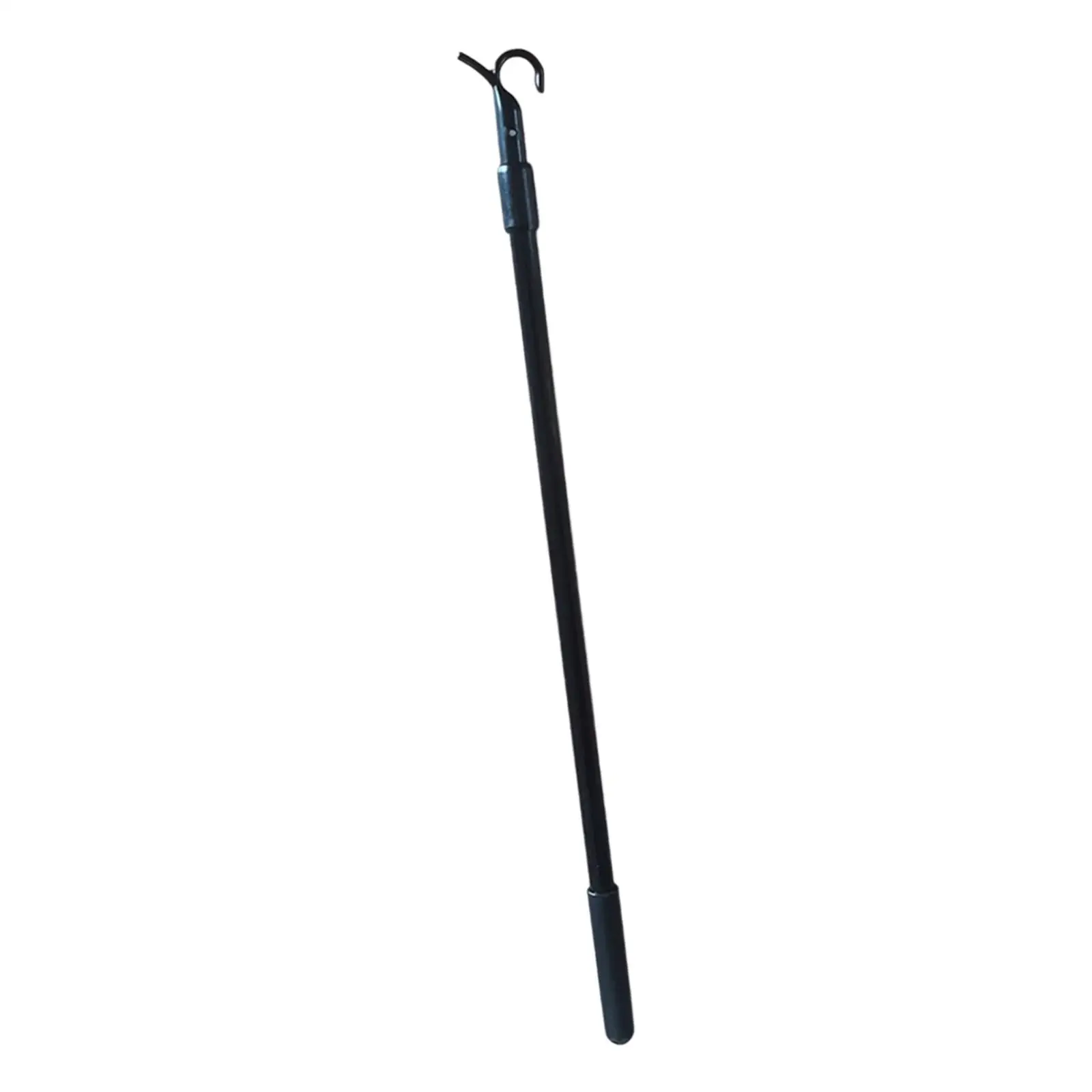 Draw Rod Black Professional Accessories Adjustable Length Versatile Replacement Sturdy Lockable Curtain and Drapery Pull Rod