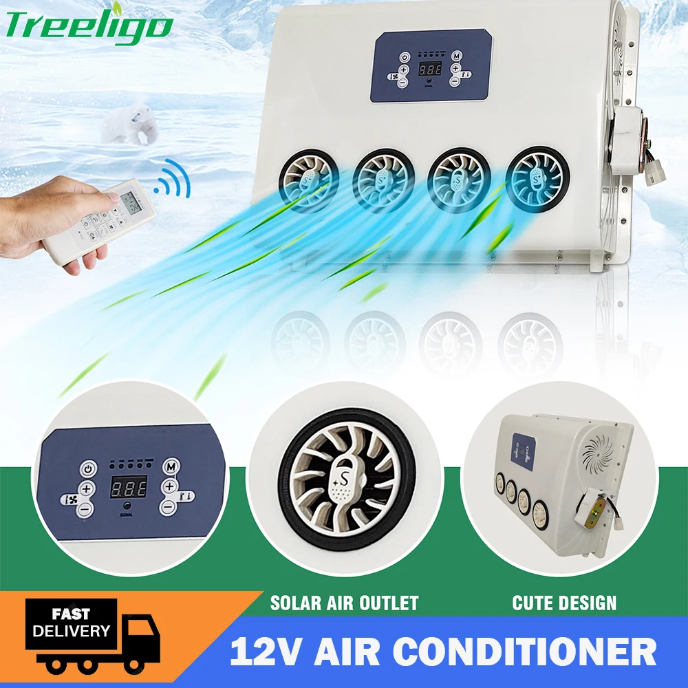 

CooligoTent Air Conditioner Camping Air Conditioning Mini 12V24V Caravan Air Conditioners for Car Tent RV Truck