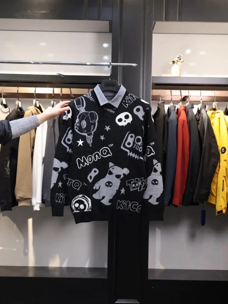 

Комплект Homesi: теплый вязаный костюм-двойка (худи и брюки) из смесового полиэстера и нейлона с пушистым узором, повседневный стиль