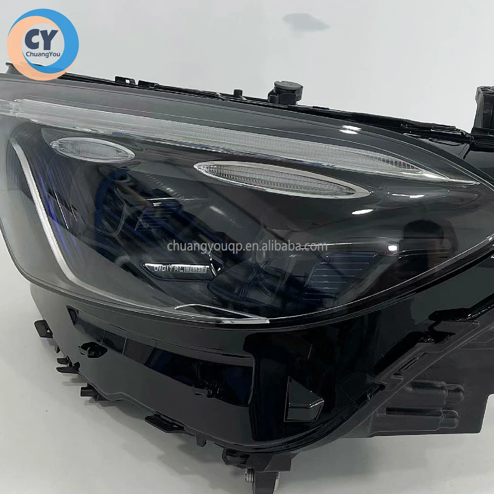 FOR Mercedes-Benz GLC AMG Digital Headlight Original Geometric Multibeam Light 2023 2024 2025 GLC43 63 300 Coupe C253 SUV X253