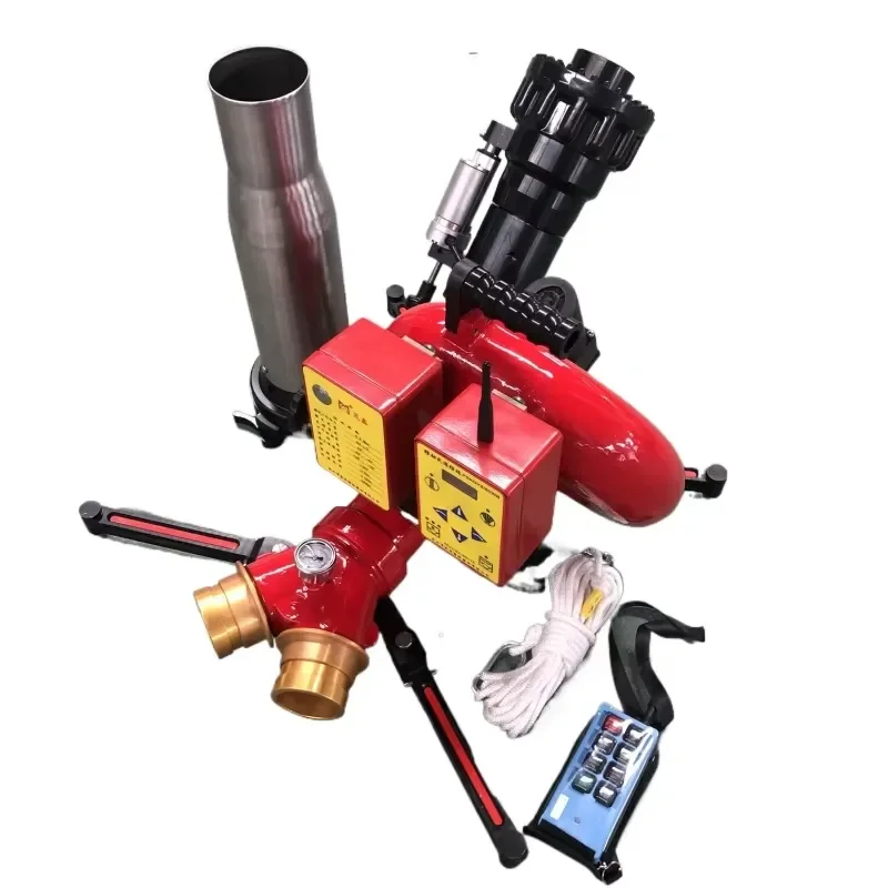 2026 JMFIRE 60L Lightweight Durable Self-Oscillating Fire Water Cannon Wireless Remote-Controlled Firefighting Equipment