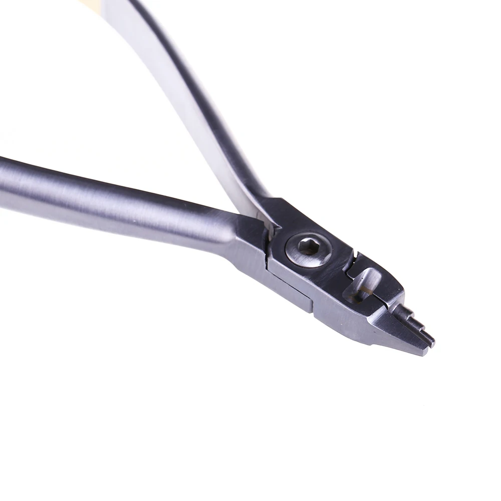 

Dental Kim Combination Pliers with Cutting Trapezoidal Tip Arch Wire Bending Forming Pliers Dentist Stainless Steel Forceps