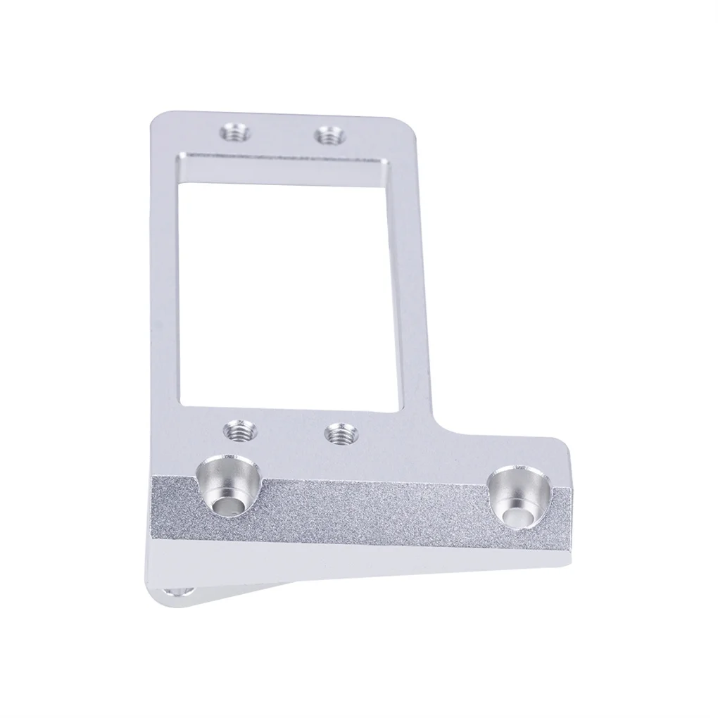 Soporte de Servo de dirección de aleación de aluminio 1/10, soporte de montaje Servo de precisión para Axial Capra LCG RC, pieza de coche RC