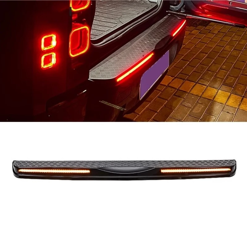 Tailgate Through Taillight Trunk Anti Scratch Strip  for Land Rover Defender 20-25 Modified Through Lamp Trim Car Accessories