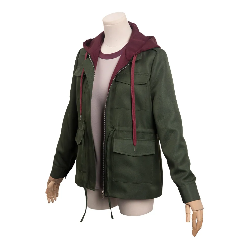 Ellie Cosplay Costume Game The Last Fantasy Adult Women t-shirt Coat Jacket outfit Halloween Carnival Party travestimento Suit