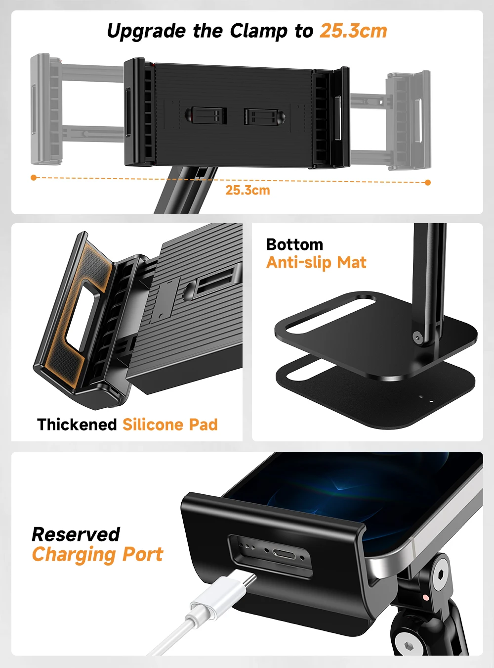 モバイルモニター　UPERFECT 18.5 モニタースタンド　収納カバー UPERFECT 調節可能なポータブルモニタースタンドホルダー 7-18.5インチ