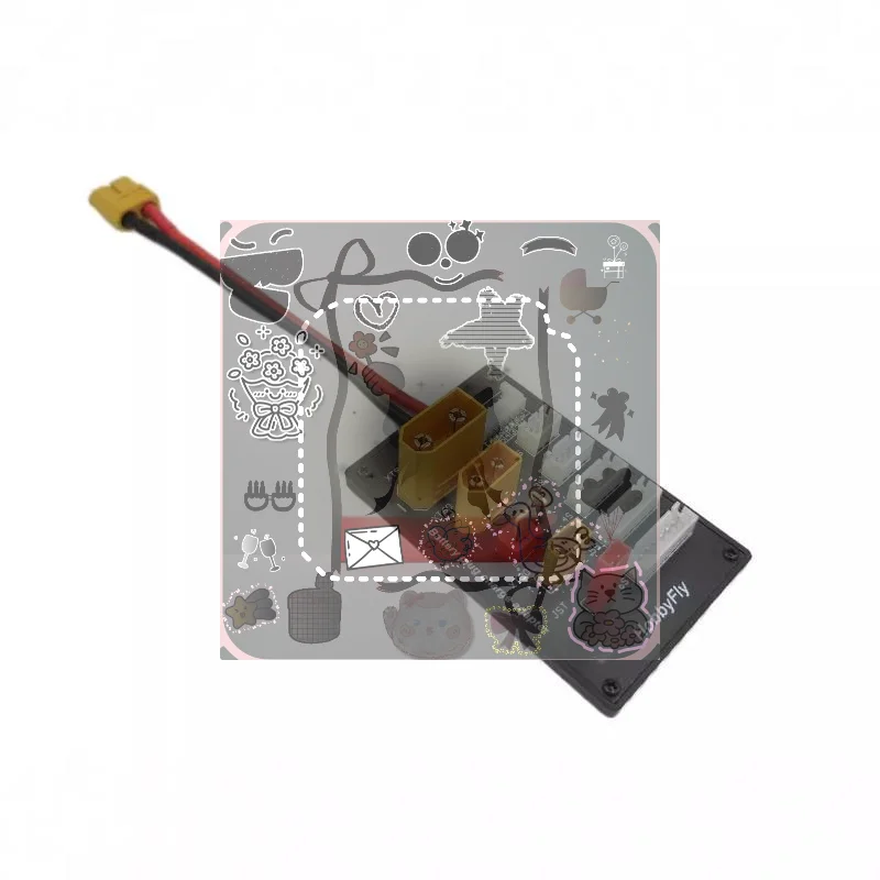 placa-adaptadora-de-carregador-de-bateria-lipo-rc-com-multiplos-conectores-xt90-xt60-xt30-jst-t-plug-para-uso-em-drones-rc-e-carros-de-hobby