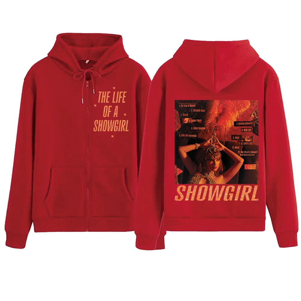 2025 TS ألبوم جديد حياة إستعراض قلنسوة بسحاب Harajuku الهيب هوب البلوز القمم الشارع الشهير بلوزات #4