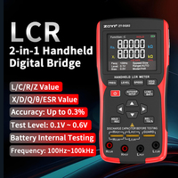 LCR DQ02 MD1 Handheld Digital Bridge Capacitance Inductance Resistance Multimeter ESR Tester Battery Internal Resistance Tester