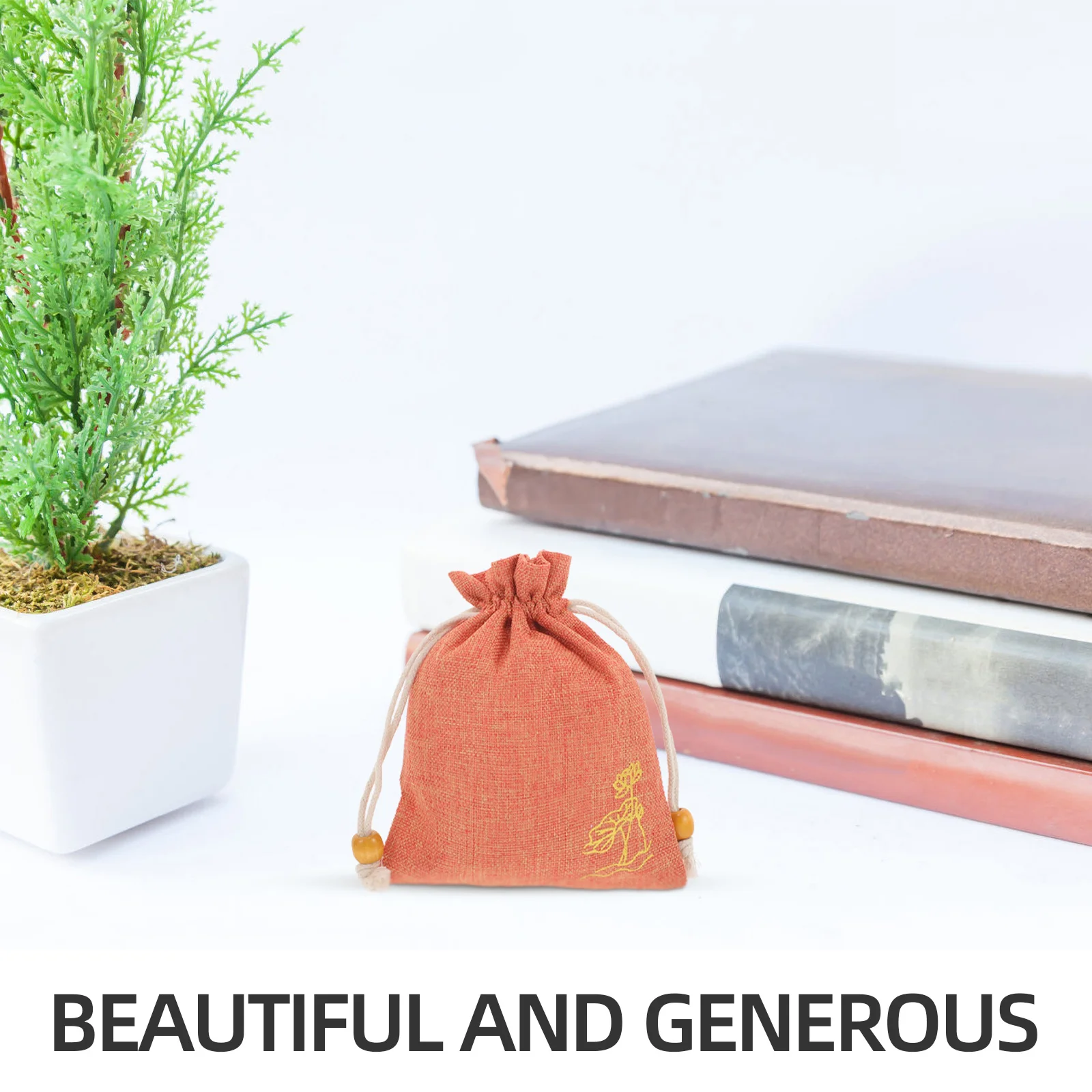 

10Pcs Empty Sachet Bag Chinese Design Drawstring Pouch for Perfume Jewelry Gift Hanging Car Decor Refillable Storage