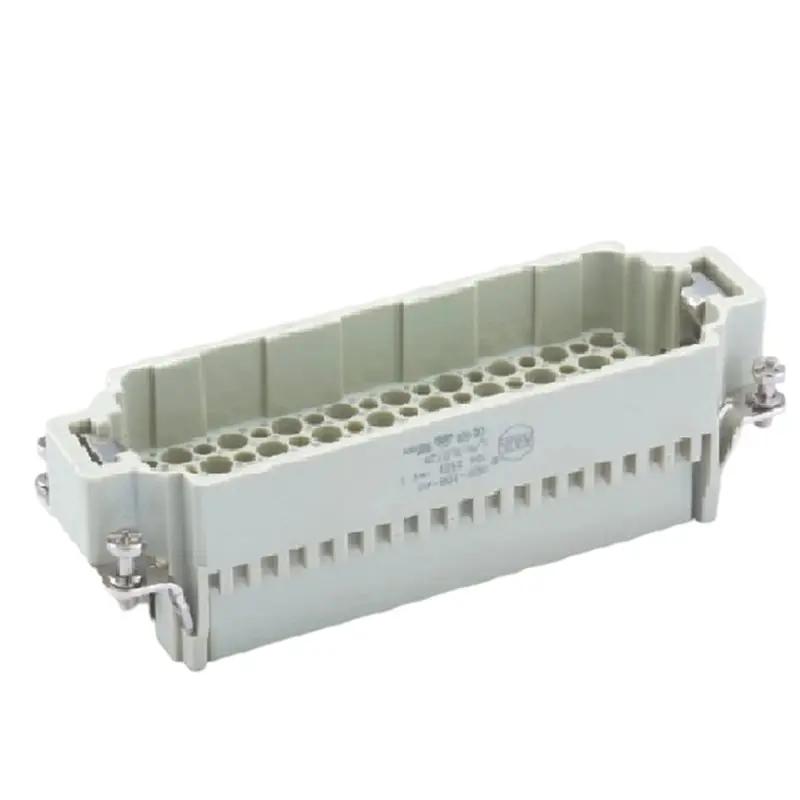 

Промышленный прямоугольный разъем ALIM-HDXBSCN для тяжелых условий эксплуатации, HDC HDD-108, 108-контактный, 10А, 250В, штекерный вставной разъем для тяжелых условий эксплуатации