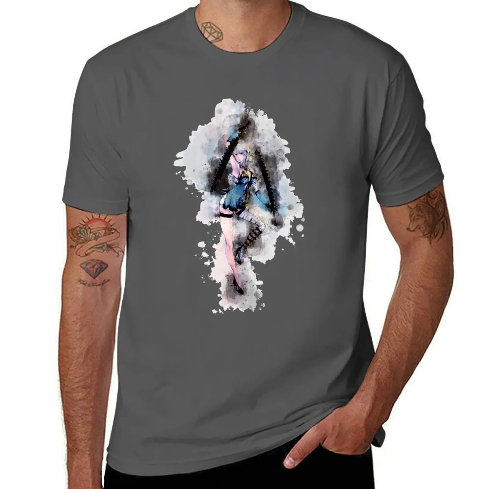 

Nier - Kaine T-Shirt t shirts for man pack cotton t shirts with prints T-Shirt