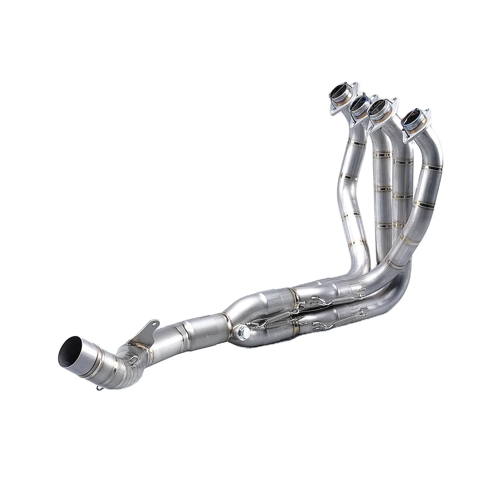 STLF  Z1000 2010-21 Titanium Alloy Escape Slip Tube 51mm Interface Front Motorcycle Exhaust System Motorcycle Exhaust Sy