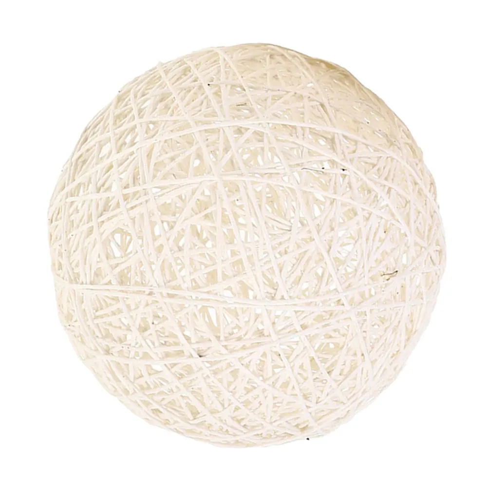 

Woven Lamp Shade White For Pendant Ceiling Hanging Light Home Hotel Restaurant Decorative Replacement Cover Rustic Style