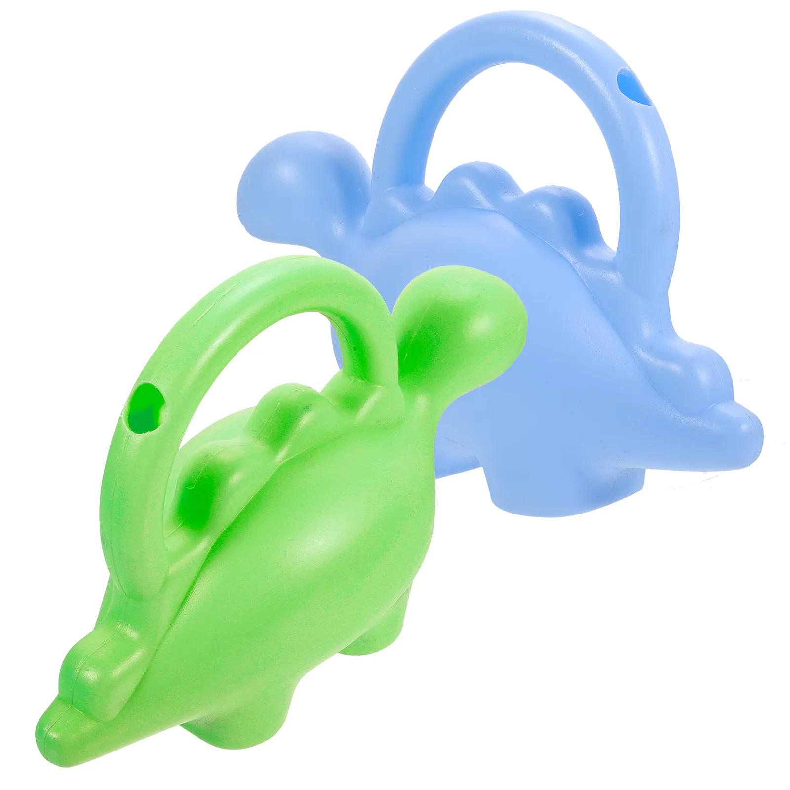 

2Pcs Candy Color Cartoon Watering Can for Kids Toddler Gardening Tool Small Waterer Indoor Outdoor Flower