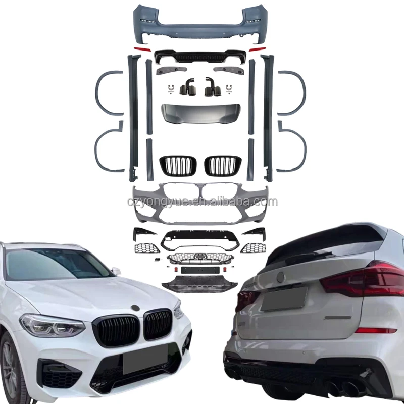 Auto Body Kits M Sport  Tech Style kit Para Full X3  Kit for  G01 G08 Normal 40i 40 LCI 2018 2019 2020 2021