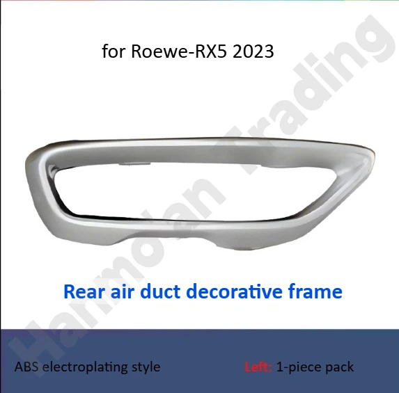 

for Roewe-RX5 2023 Rear air duct decorative frame/muffler tailpipe decorative ring/car exterior accessories/auto parts