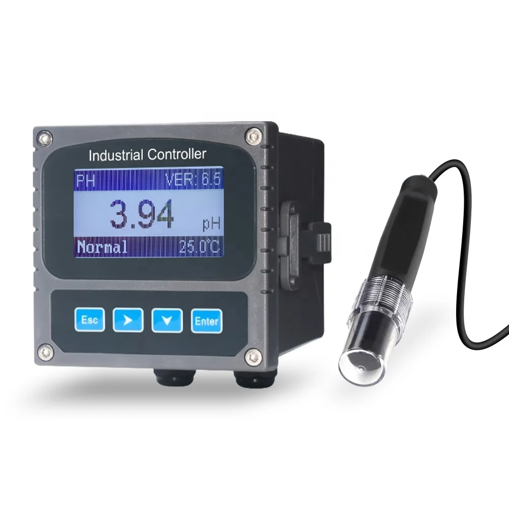 High Quality Online Water Test Analysis PH Controller Industrial Milk PH Meter Digital