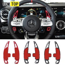 Para mercedes-benz amg volante paddle shift amg a35 a45 c43 c63 e63 s63 s65 cla 35 45 63 g63 gla glc glb gle acessórios