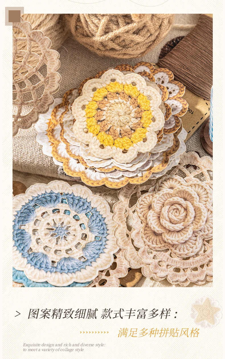 Journal GO 20 Stück Blumenmuster Transparentes Traum-Vintage-Tuch Ausgestanztes Collagenmaterial Papier Kreatives Junk Journal Schreibwaren – Detail 5