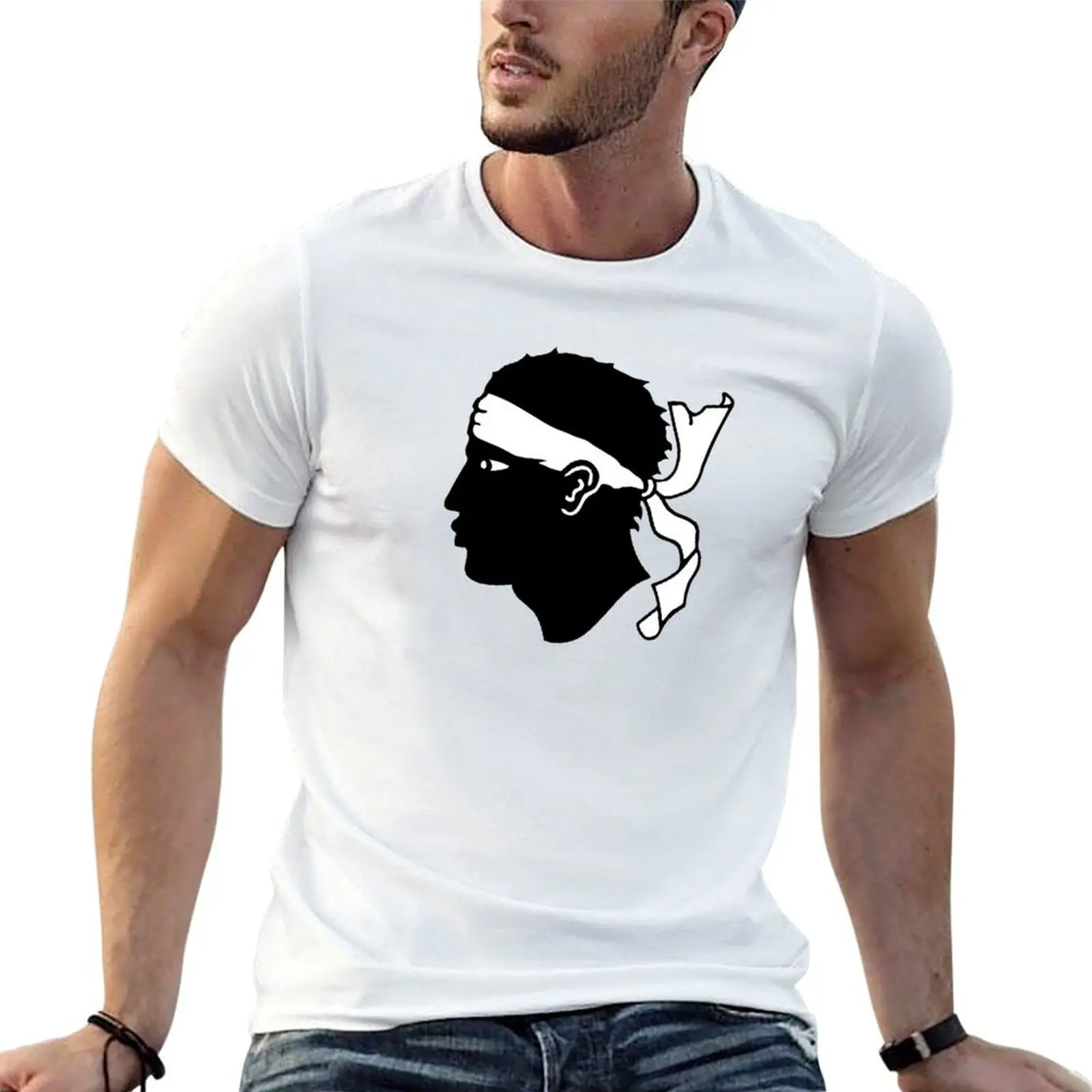 

corse corsica T-Shirt man t shirt summer mens graphic t shirts man t shirt cotton T-shirt