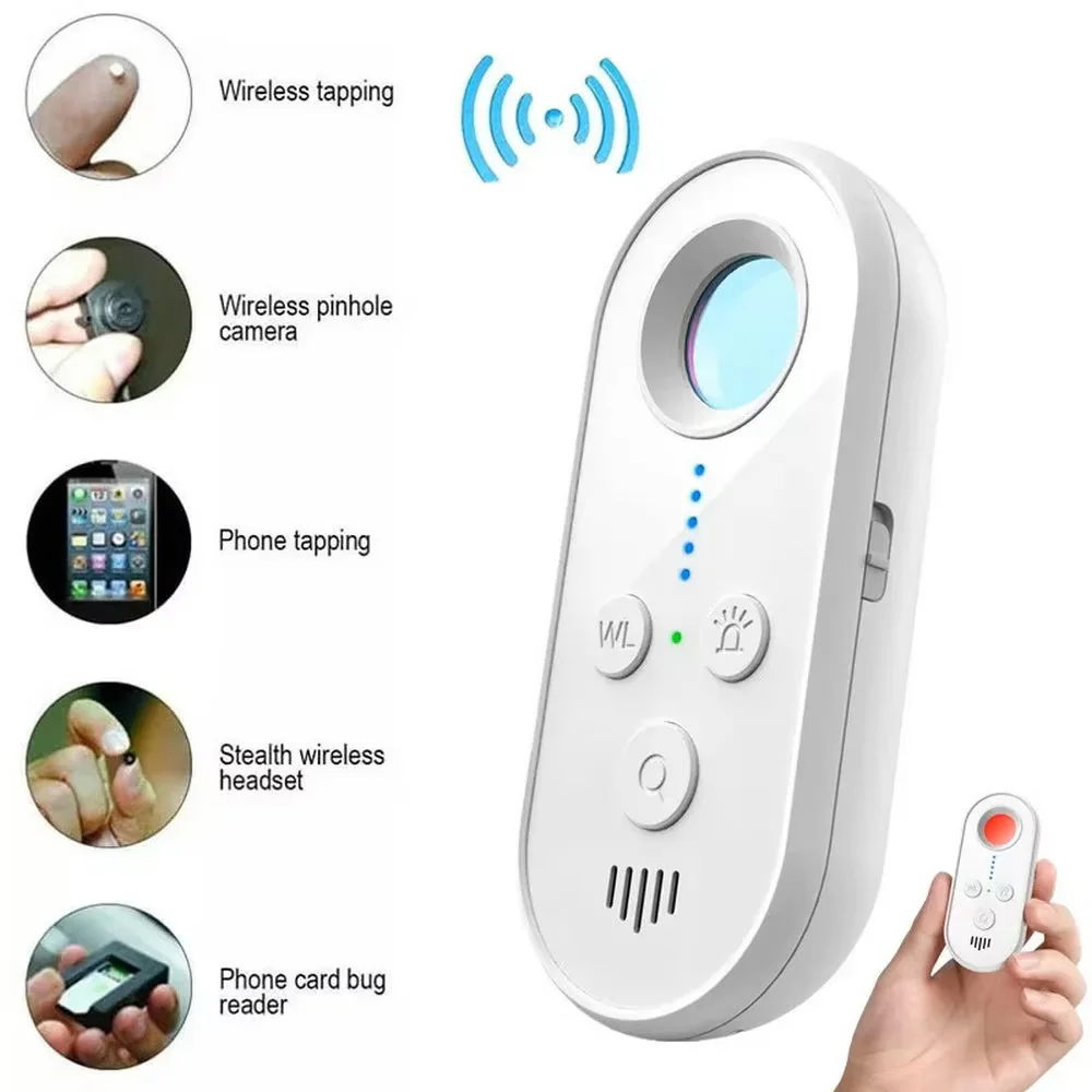 

Smart Mini AI Signal Detector for 2G 3G 4G 5G Portable Finder & 1MHz-6Ghz Wireless Frequency Scanner Anti-TinyCamera Viewfinder