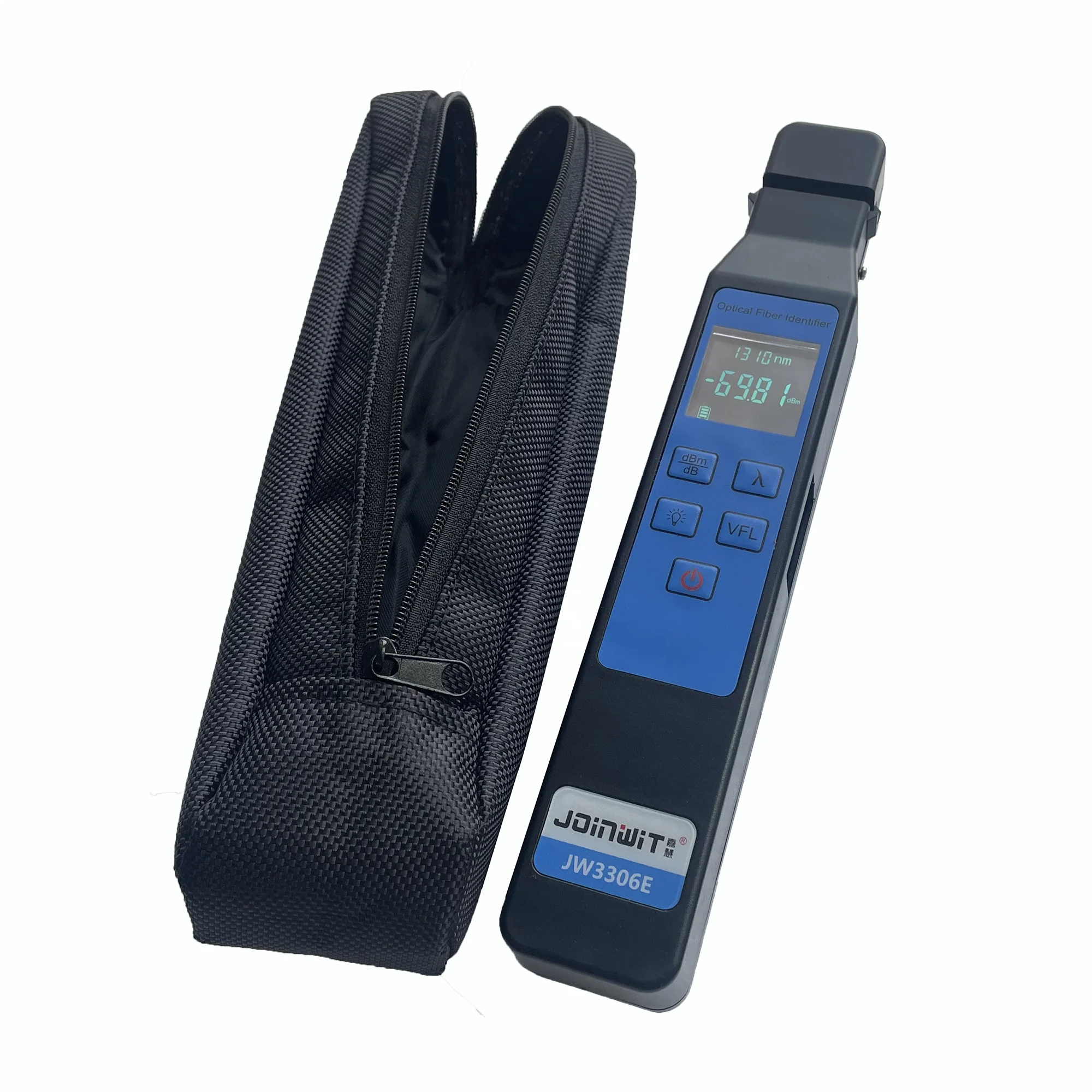 

Live Active Fiber Optic Trafic Signal Detector Optical Fiber Identifier with 10mW Visual Fault Locator and Optical Power Meter