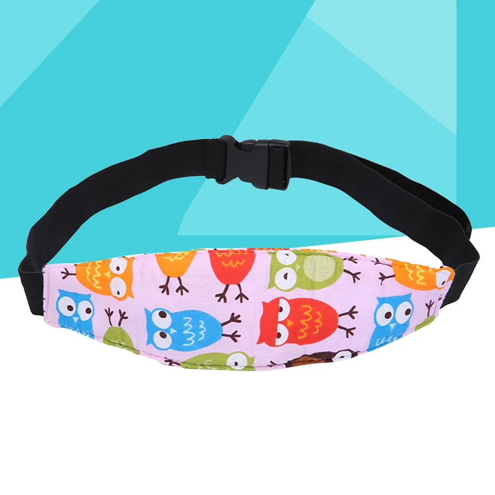 

2 Pcs Car Seat Head Strap Clumber Sling Infant Support Cartoon