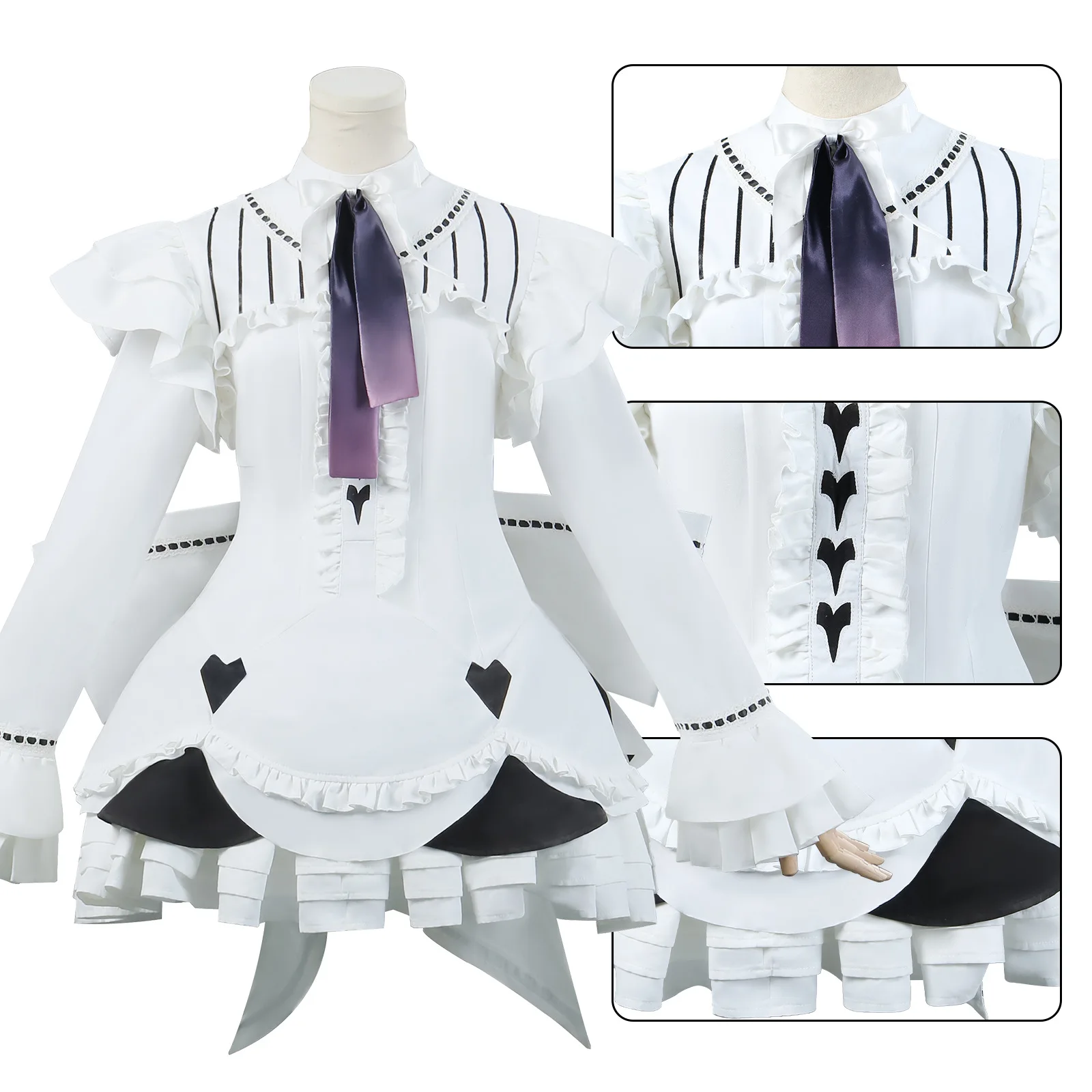 

1-Pc Uniform Anime Cosplay Set - for Comic Con, Festivals, Theme Parties, Stage Performances & Carnivals,Shinonome Ena