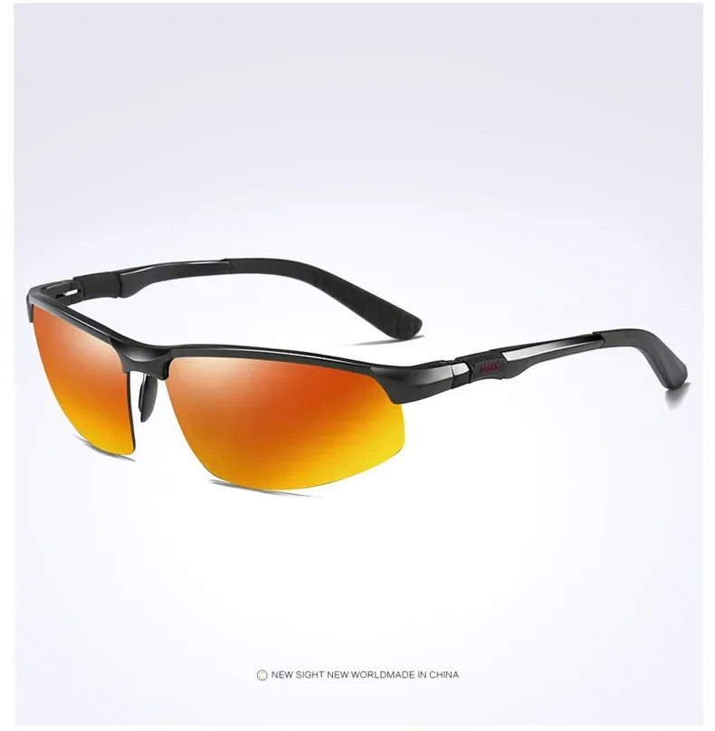 

Солнцезащитные очки KIZN, полурамка, близорукость, алюминий, магний, женские спортивные и мужские поляризационные очки по индивидуальному заказу, очки по рецепту от -0,5 до -6,0