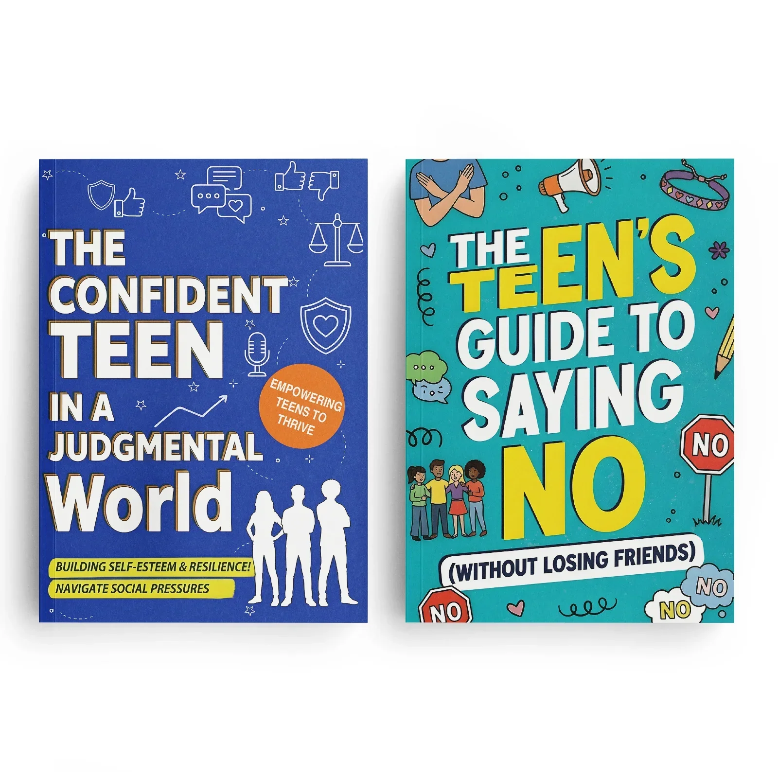 Be Kind Without Being Pushed Around, 2-Volume Confidence & Boundaries Reading Collection, Practical Strategies for Saying No
