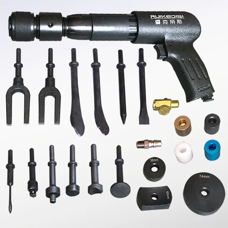 Pneumatic Concrete Breaker Ball Joint Auto Repair Tool Remover Flat Point Chisel Plane Air Hammer kit Pneumatic Separating Fork