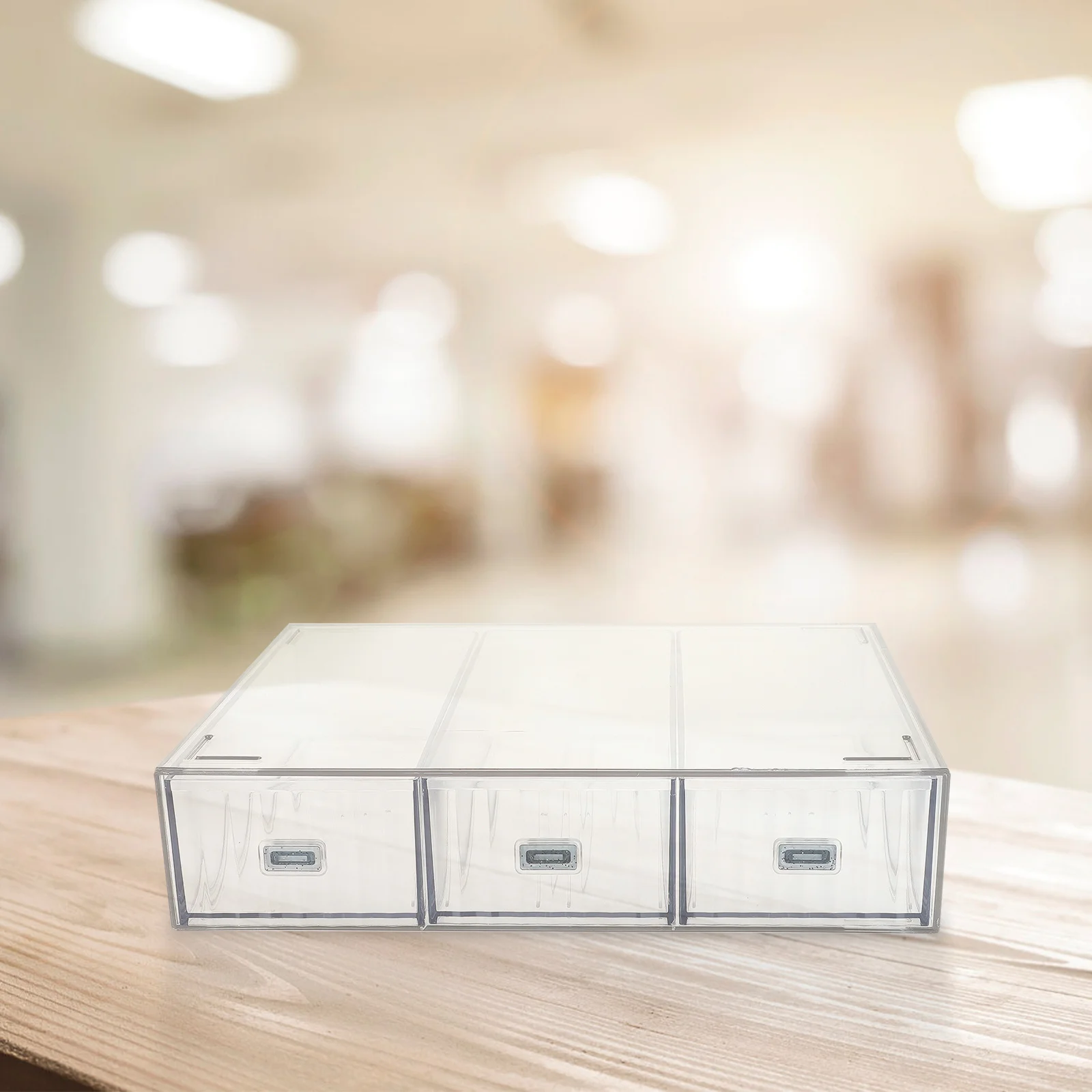 Kleiner Schreibtisch-Organizer mit Schubladen, praktische Aufbewahrungsbox für den Heimgebrauch im Büro, glatte Oberfläche, exquisites Aussehen, stark