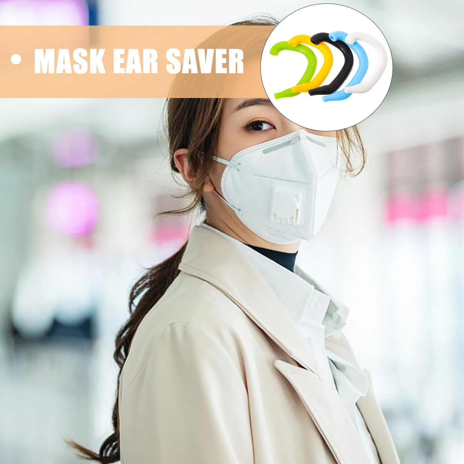 5 szt. Premium Silikonowe Nakł – Mask Ear Saver Strap recenzja i cena