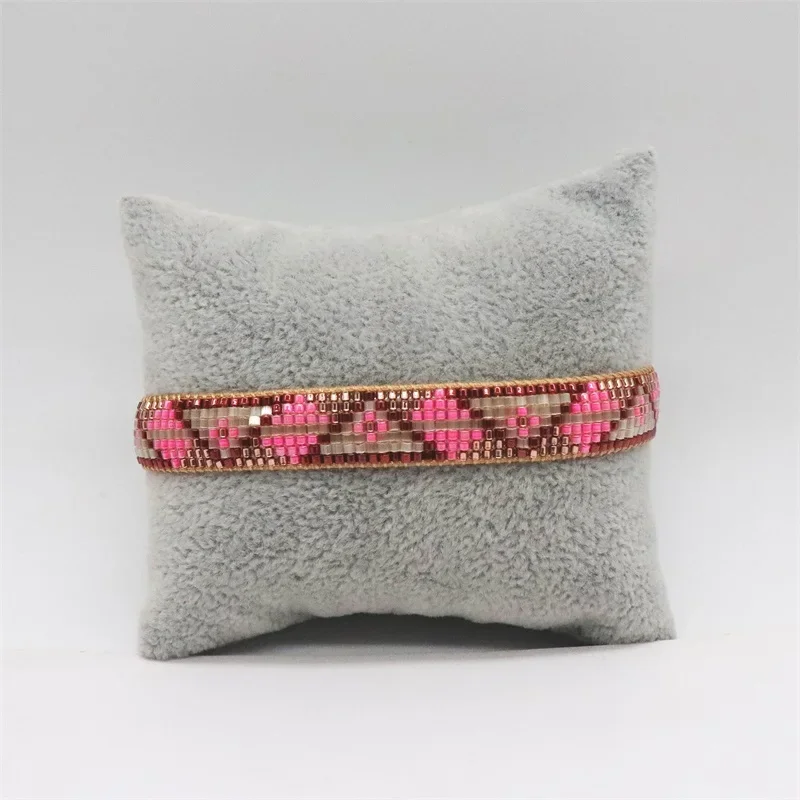 ALIYA New Arrive Miyuki Beaded Bracelet Fashion Shiny Rhinestone Jewelry High Quality Pulsera 2022 Bohemia Bracelets Wholesale