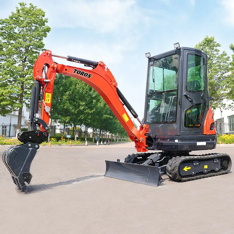 Factory Directly Sale Multifunctional Small Excavator Mini Digger High Efficiency Small Micro Escavator Fast Delivery Minibagger