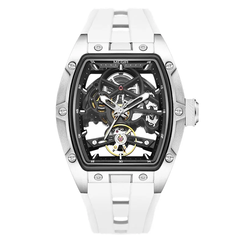 MEGIR 2242 Blue Automatic Watch for Men, Waterproof