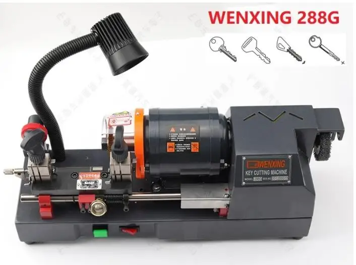 

Wenxing 288G 120W 220V 110V 288-G Automatic Horizontal Feed Horizontal Machine 288G Clip-on Remote Control Key Cutting Machine