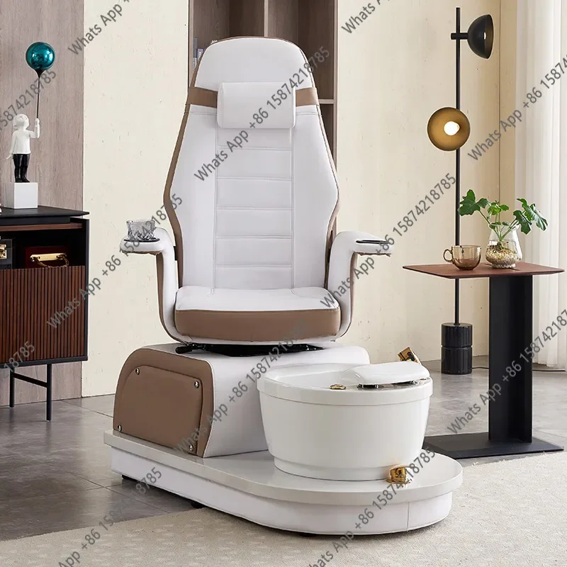 Electric Foot Massage Sofa High-end Pedicure Foot Massage Foot Bath Sofa Stool Beauty Shop Manicure Pedicure Chair Can Be Rotate