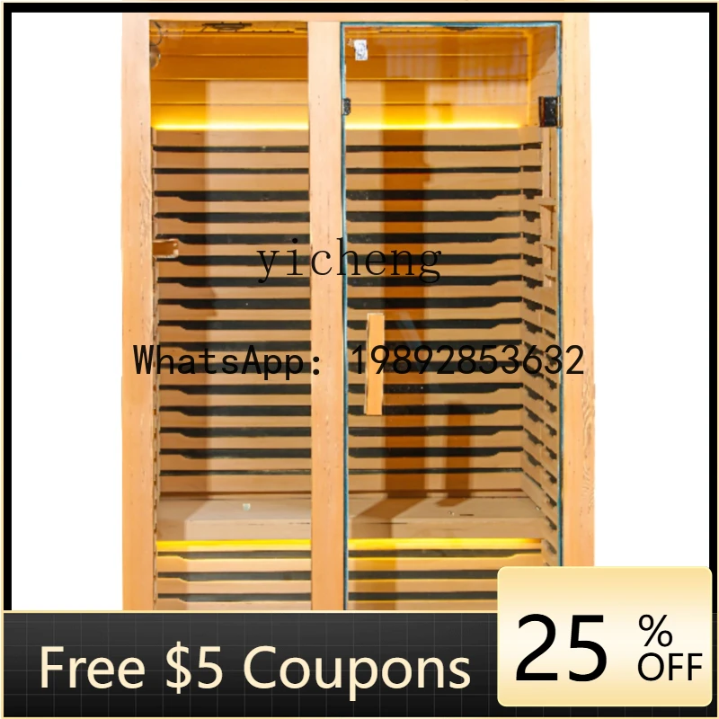 

AA package installation family Mysler double far infrared light wave steam room