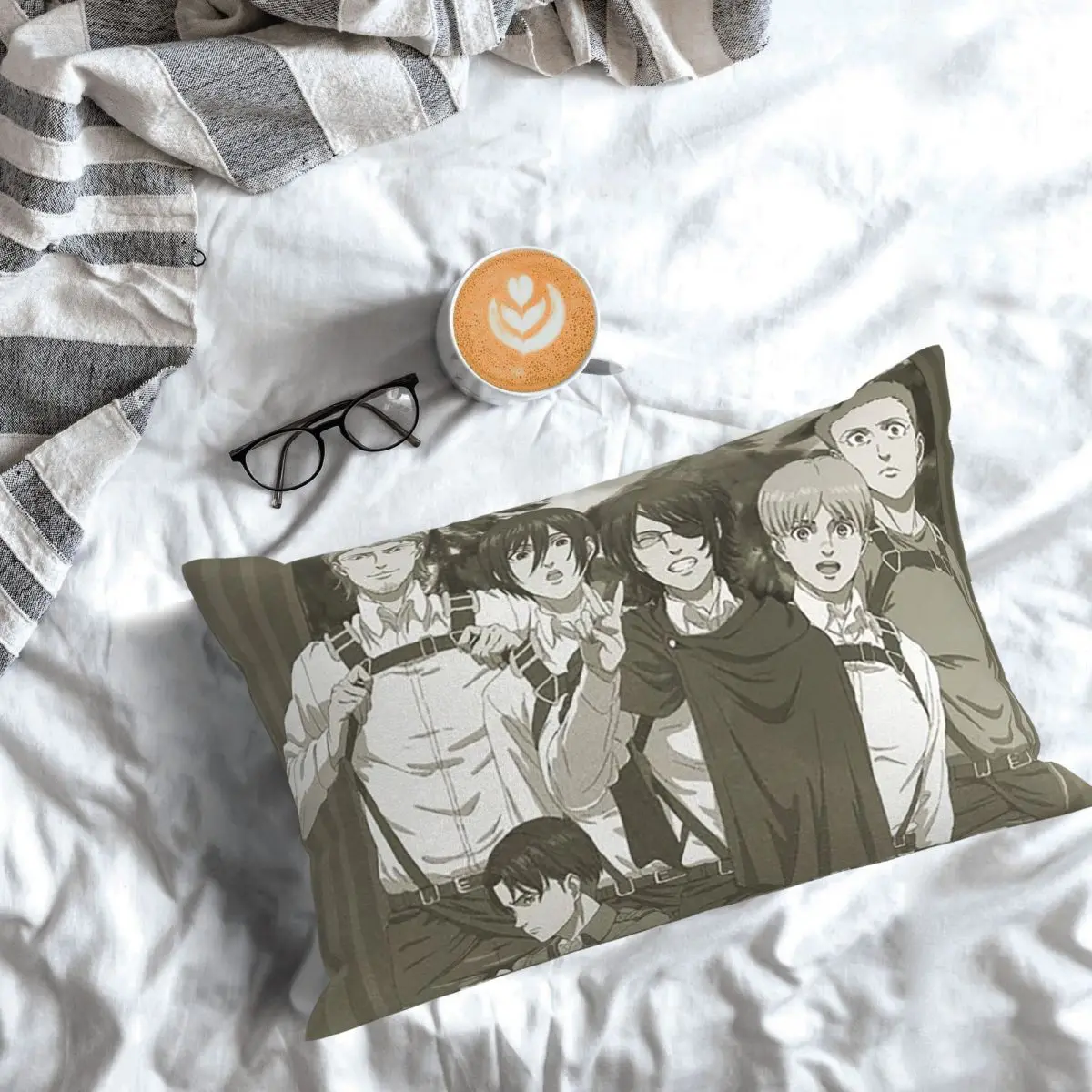 Attack On Titan Zeke Yeager Rectangle Pillowcase Cushion Cover Decorative Bedroom Bed Home Comfort Throw Pillow