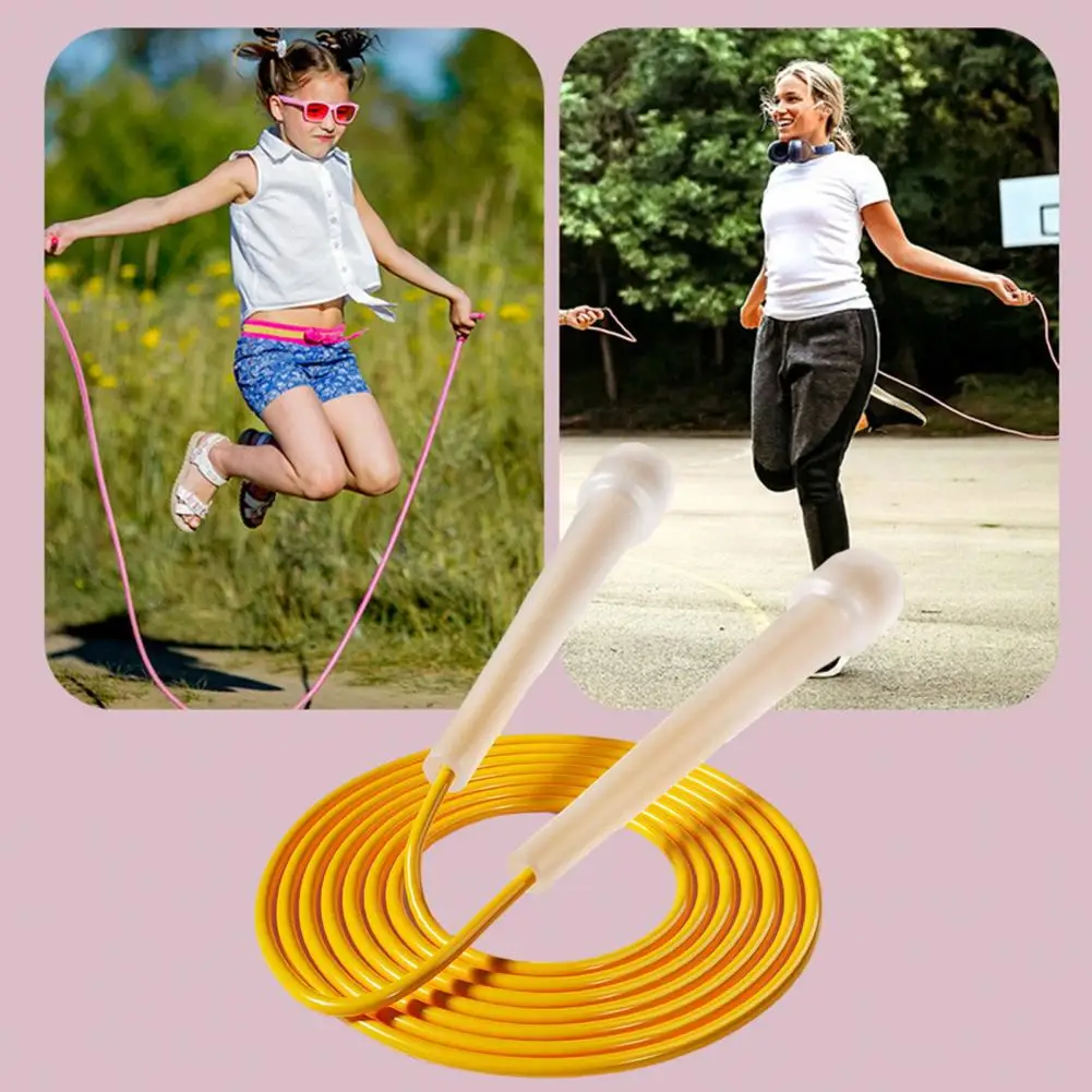 Speed Skipping Rope with Ergonomic Handle Length Adjustable Indoor Outdoor Jump Rope Weight Loss Fitness Equipment Home Gym 줄넘기